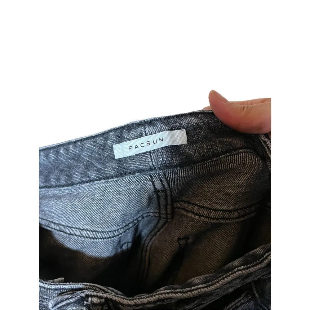 Pacsun Mom Jeans Black Size 23‎ - Image 6