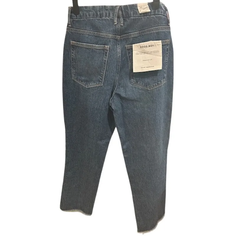 GOOD AMERICAN Women's Good Boy Curvy Jeans Sz 4 27 Tummy Control NWT - Image 2