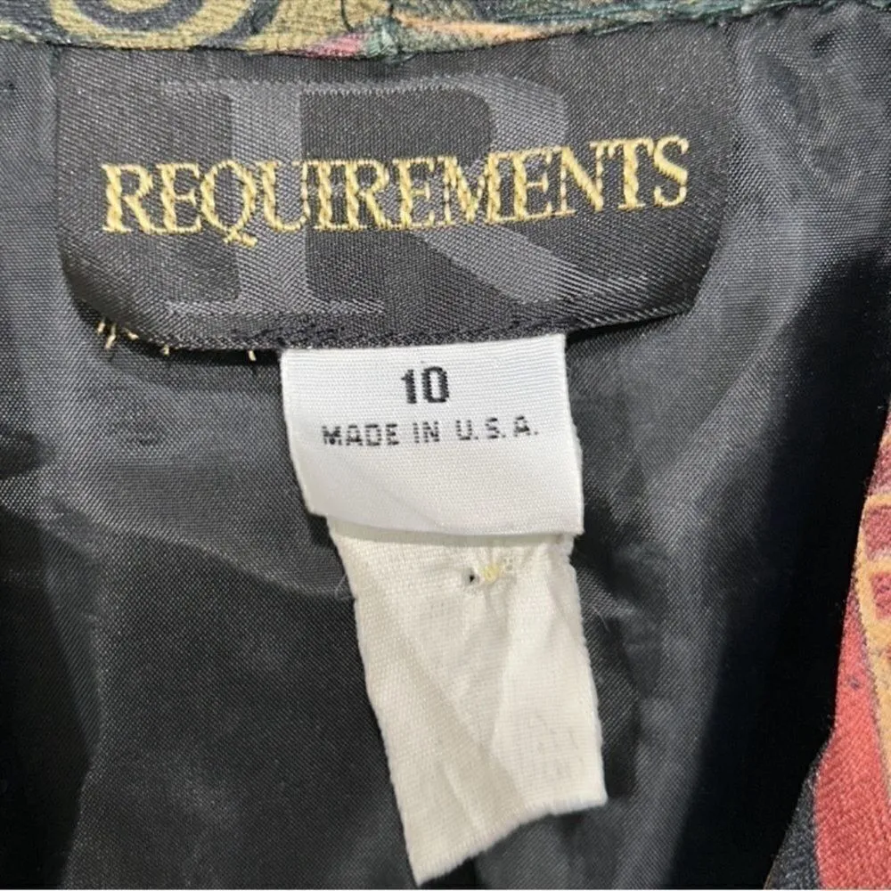 Requirements Printed Lightweight Blazer (Size 10) - Image 6