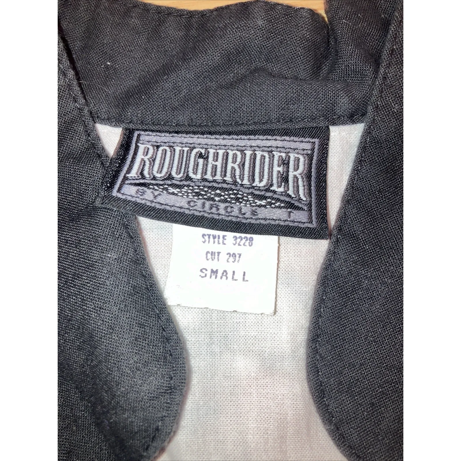 Roughrider Womens Small VTG Western Button Up Aztec Southwest‎ Cowgirl Rodeo 90s Size 4 - Image 3