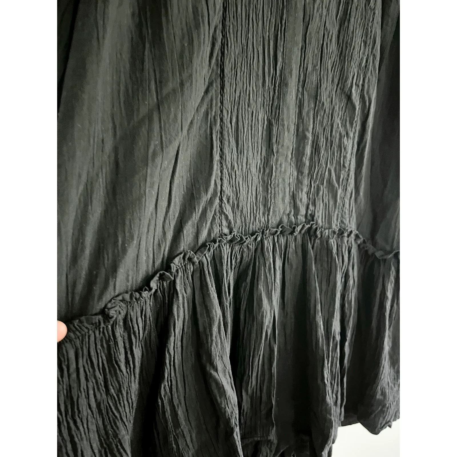 Tuckernuck | Pomander Place | Black Ophelia Coverup | Sz XS - Image 8