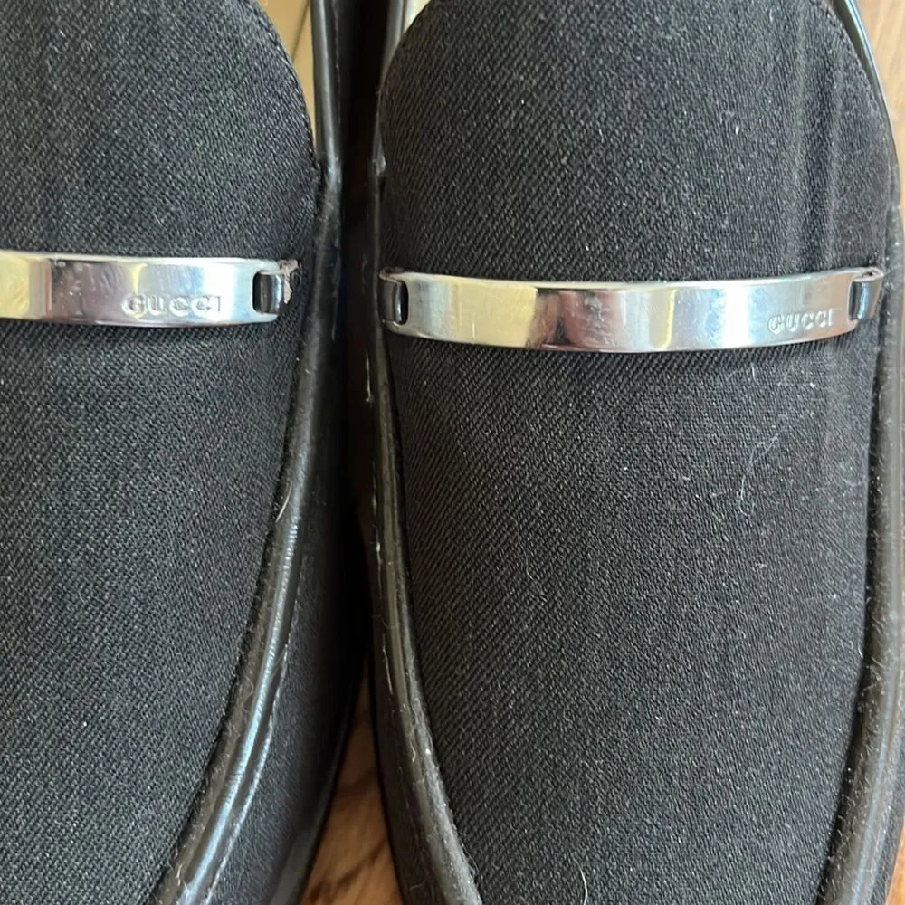 Gucci Loafers Gray 7 - Image 8
