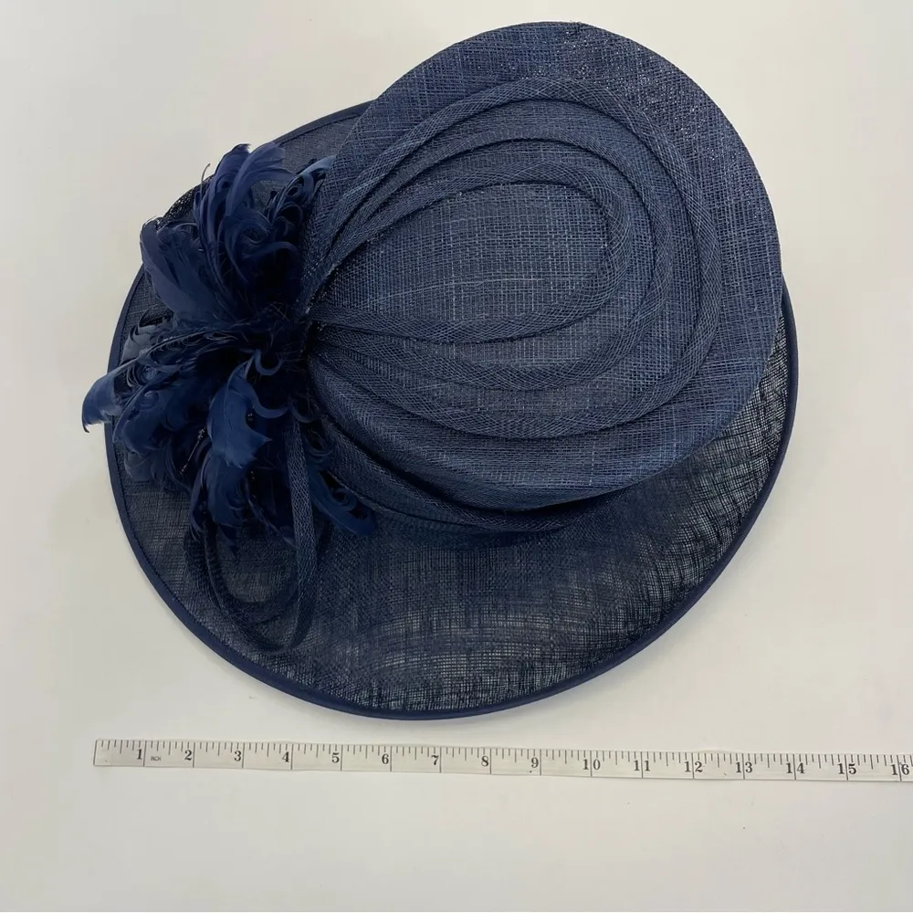 Lily & Taylor Paris Hat Blue - Image 11