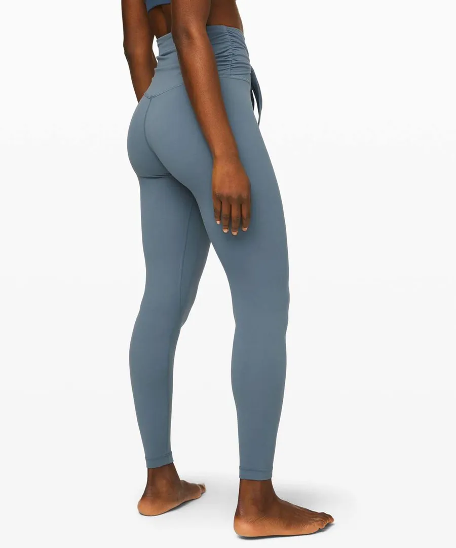 Lululemon Align Pant 28” Wrap Waist - Blue Charcoal - Image 2
