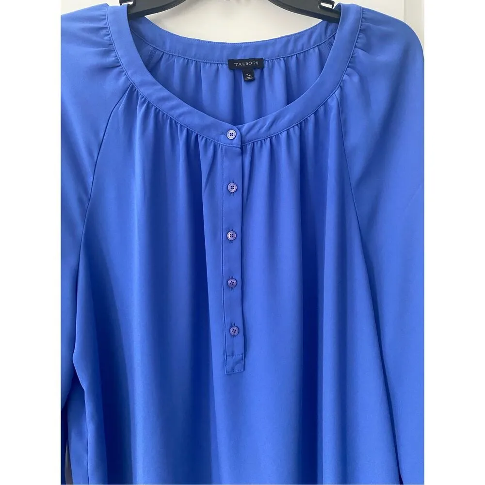 Talbots Long Sleeve Scoop Neck Tunic Sz XL - Image 7