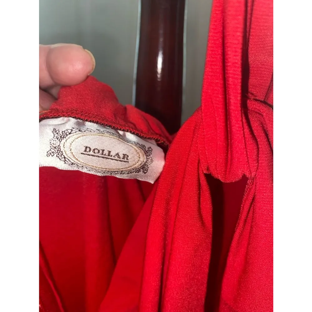 Women's Dollar Red Dress Size XL - Image 2