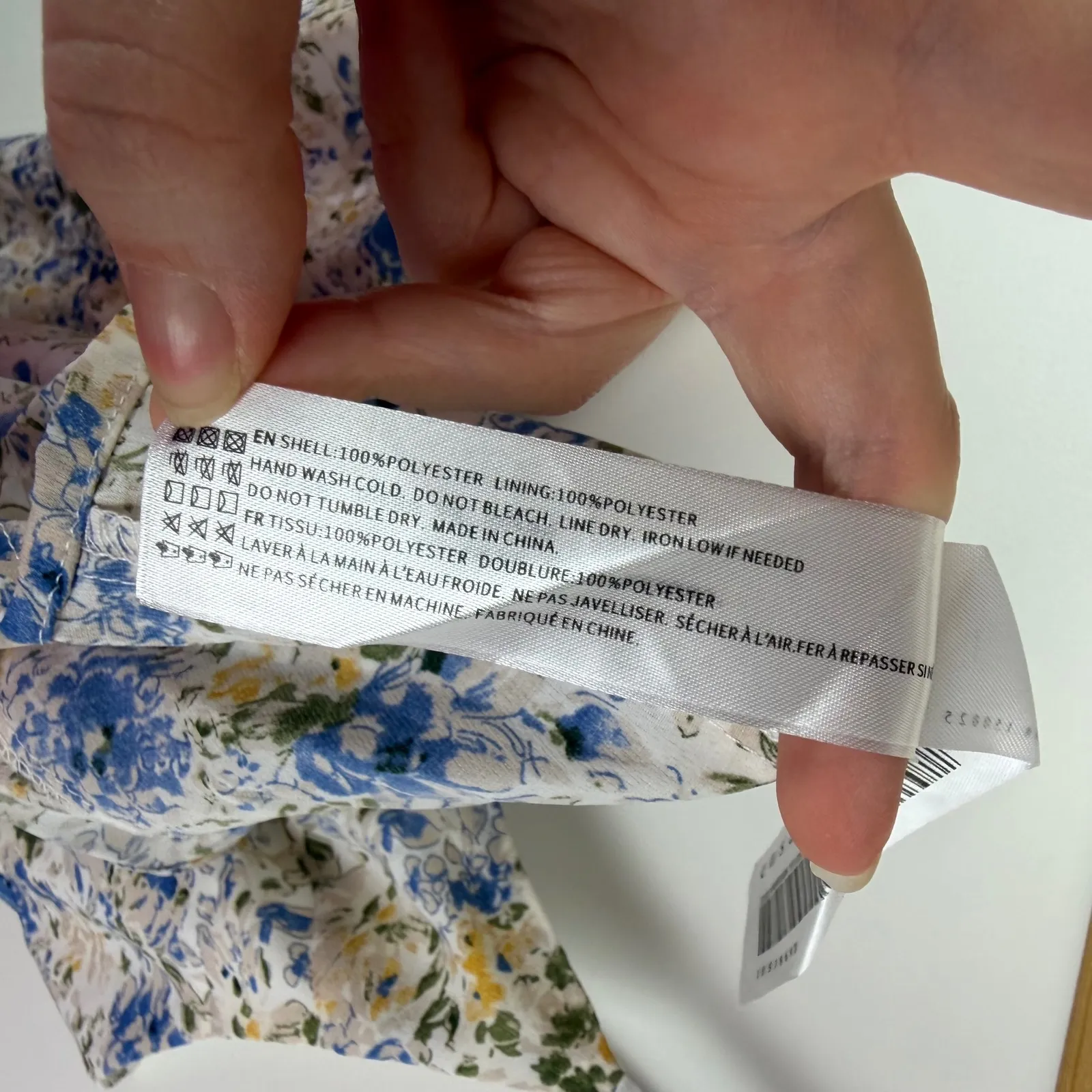 NWT En Saison Floral Midi Slip Dress Size XS Cottage Feminine Wedding Romantic White - Image 11