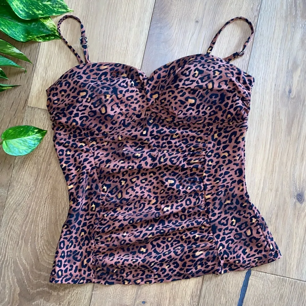 Spanx Swim tankini top leopard print - Image 3