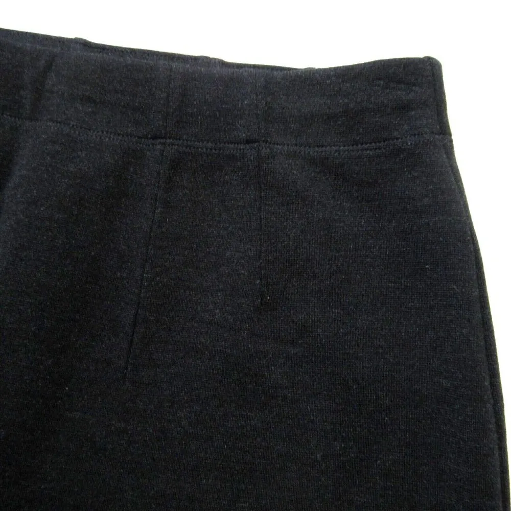 NWT Eileen Fisher High Waisted C/L Pencil Midi in Charcoal Tencel Ponte Skirt XS - Image 3