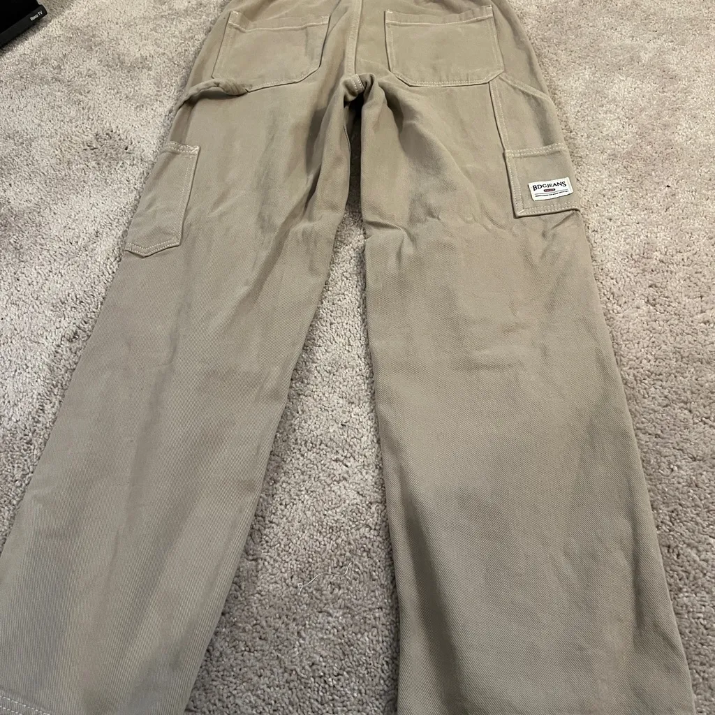 BDG Women's Tan Cargo Pants - Image 2