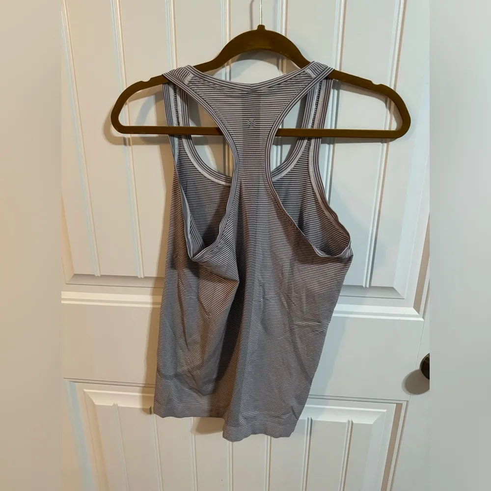 Swiftly Tech Racerback 2.0 Temp stripe White/Black - Image 7