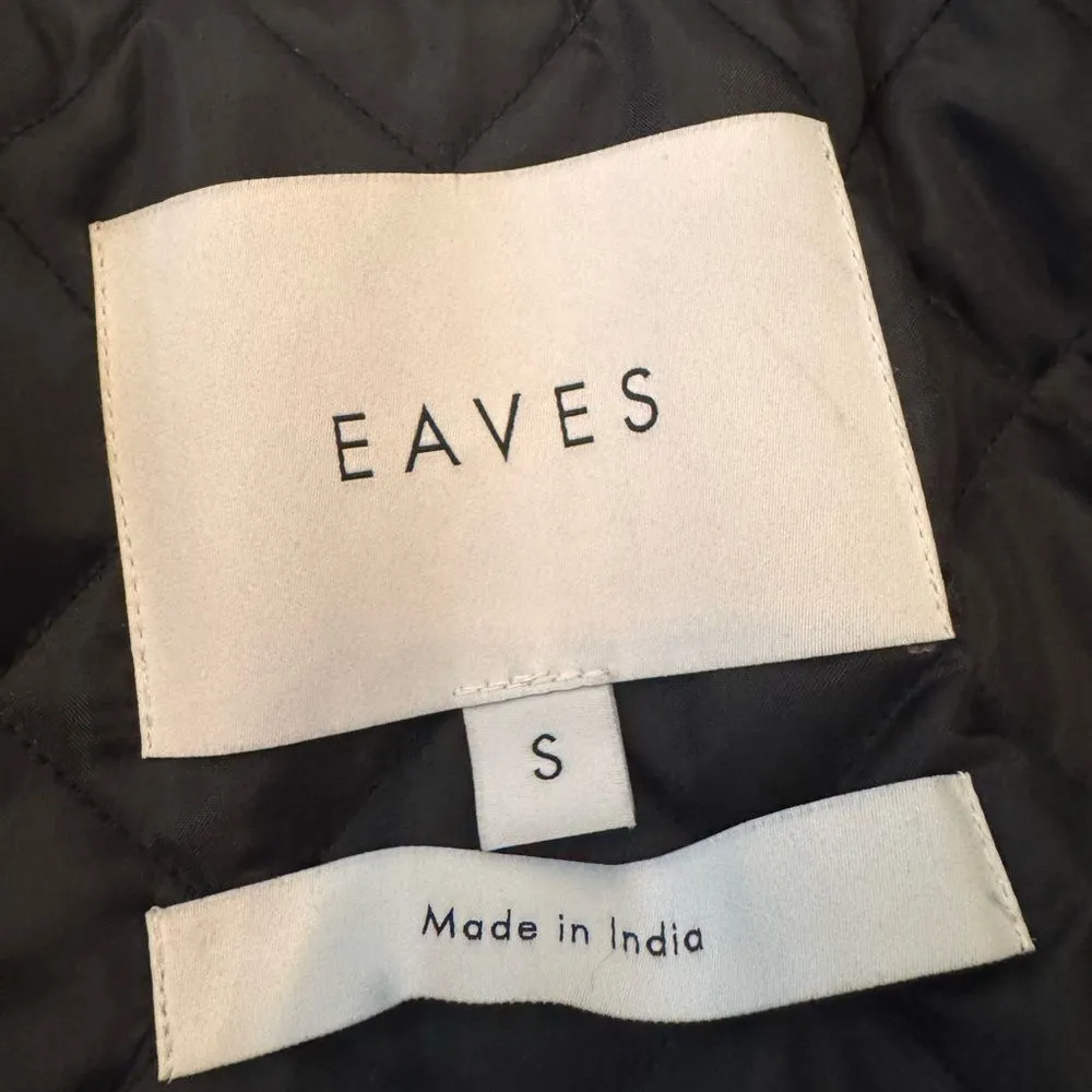 EAVES Gia Leather Moto Jacket in Brown small - Image 7