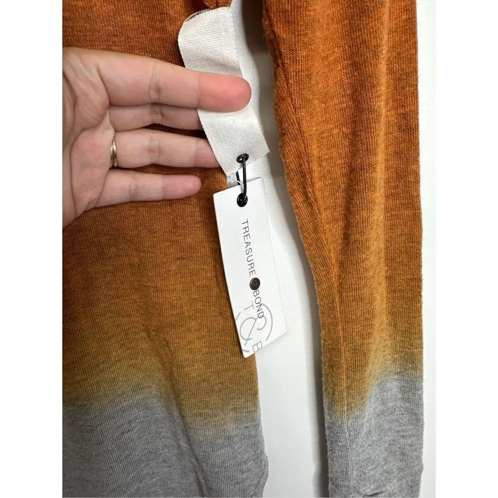 Treasure & Bond Shirt Womens Long Sleeve‎ Boatneck Sunset Size XXS NWT - Image 5