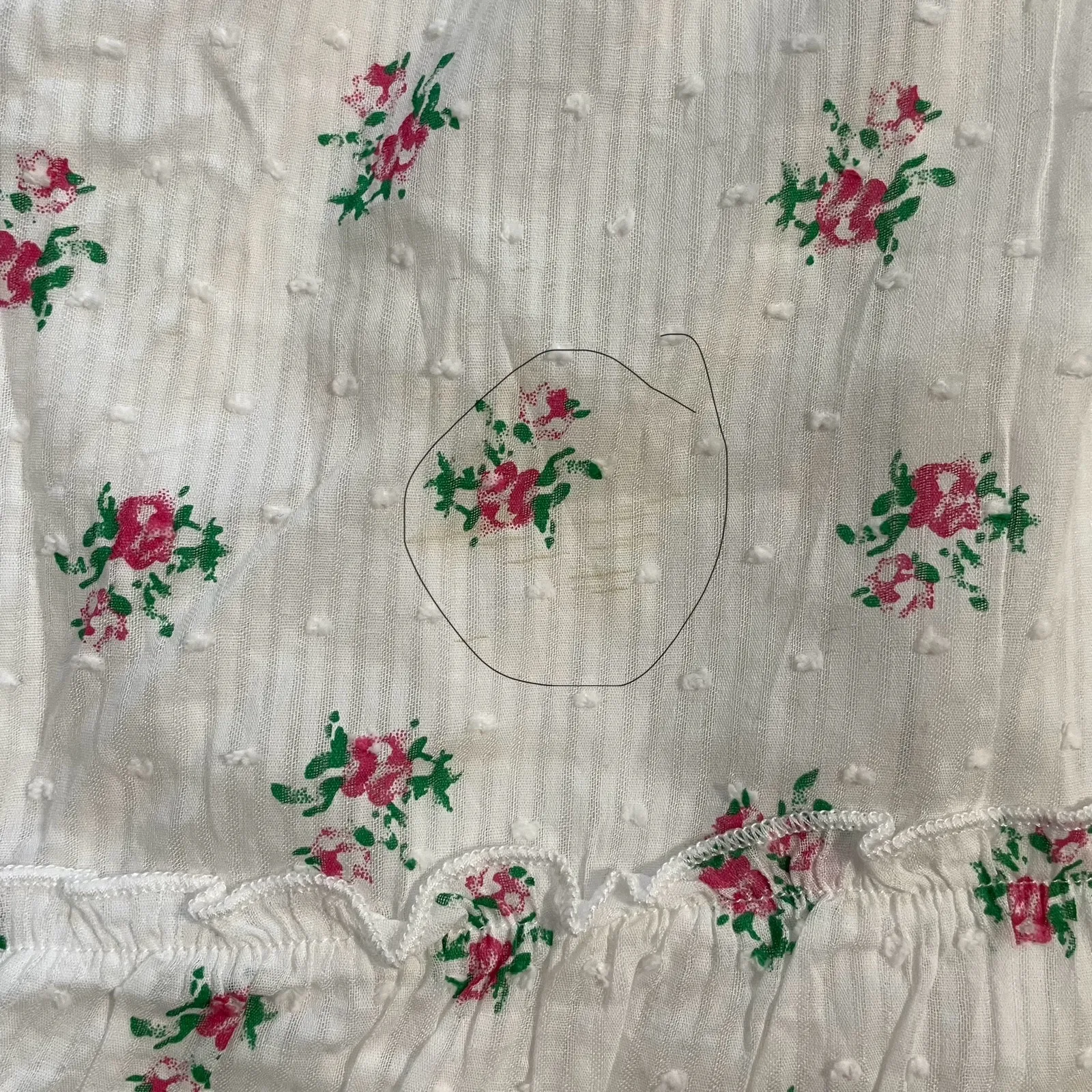 NWT Altar’d State babydoll, puff sleeved dress size XL - Image 4