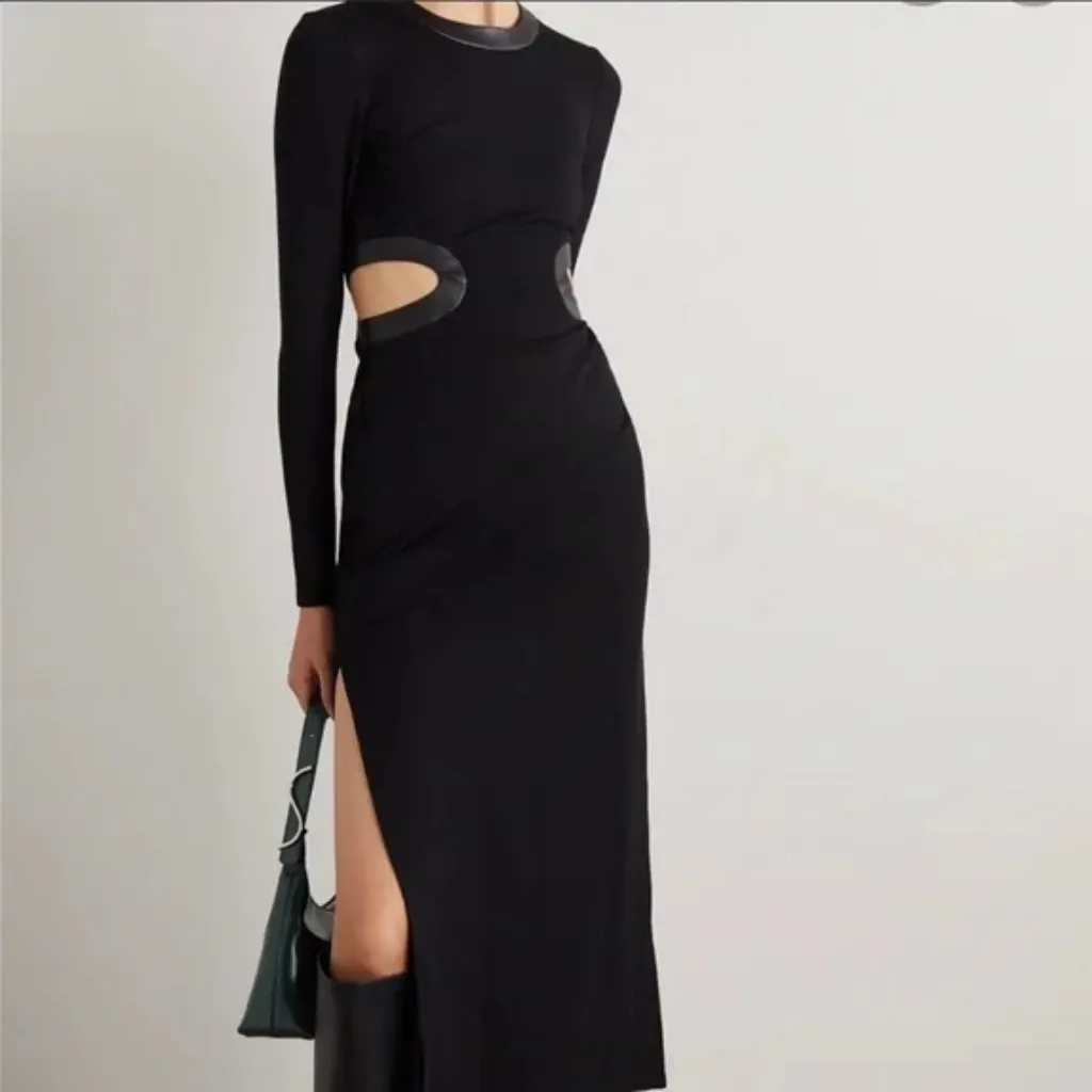 STAUD‎ Dolce Dress Vegan Cutouts NWT - Image 3
