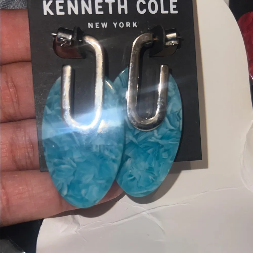 Kenneth Cole Blue Earrings - Image 5
