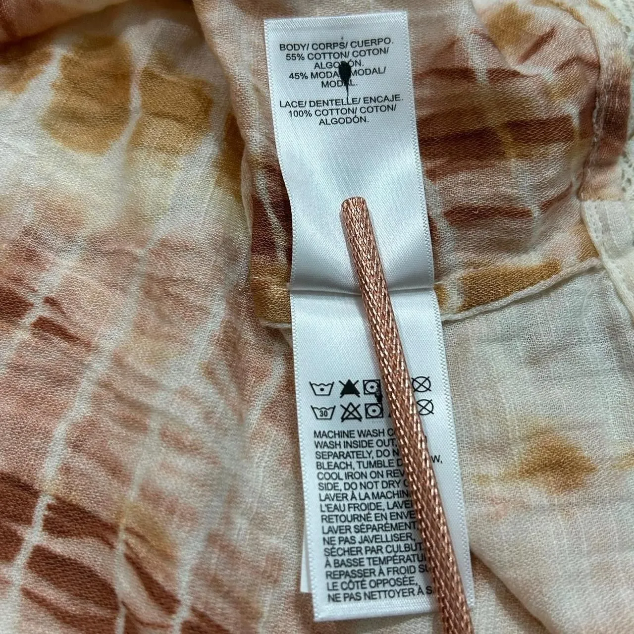 Lucky Brand Cami Top with Lace Trims - Image 5