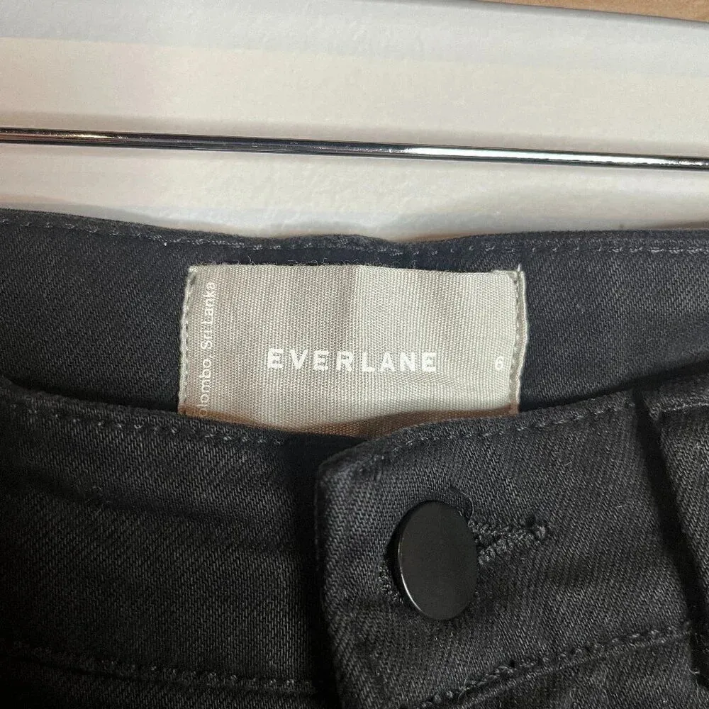Everlane black Straight Leg Crop jeans - Image 3