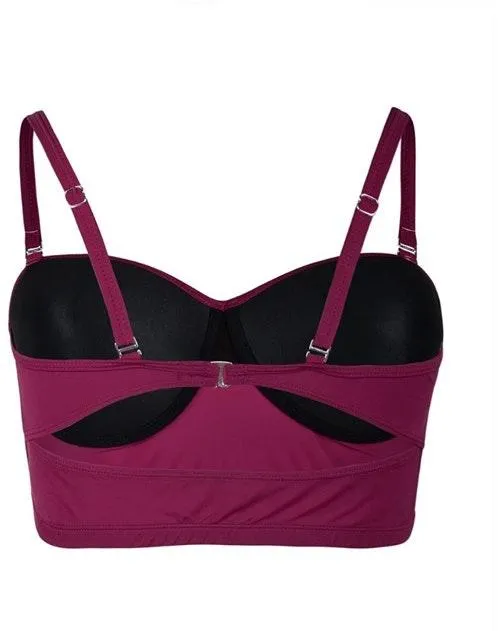 Amazon Halter Ruffle Bikini Top - Image 2