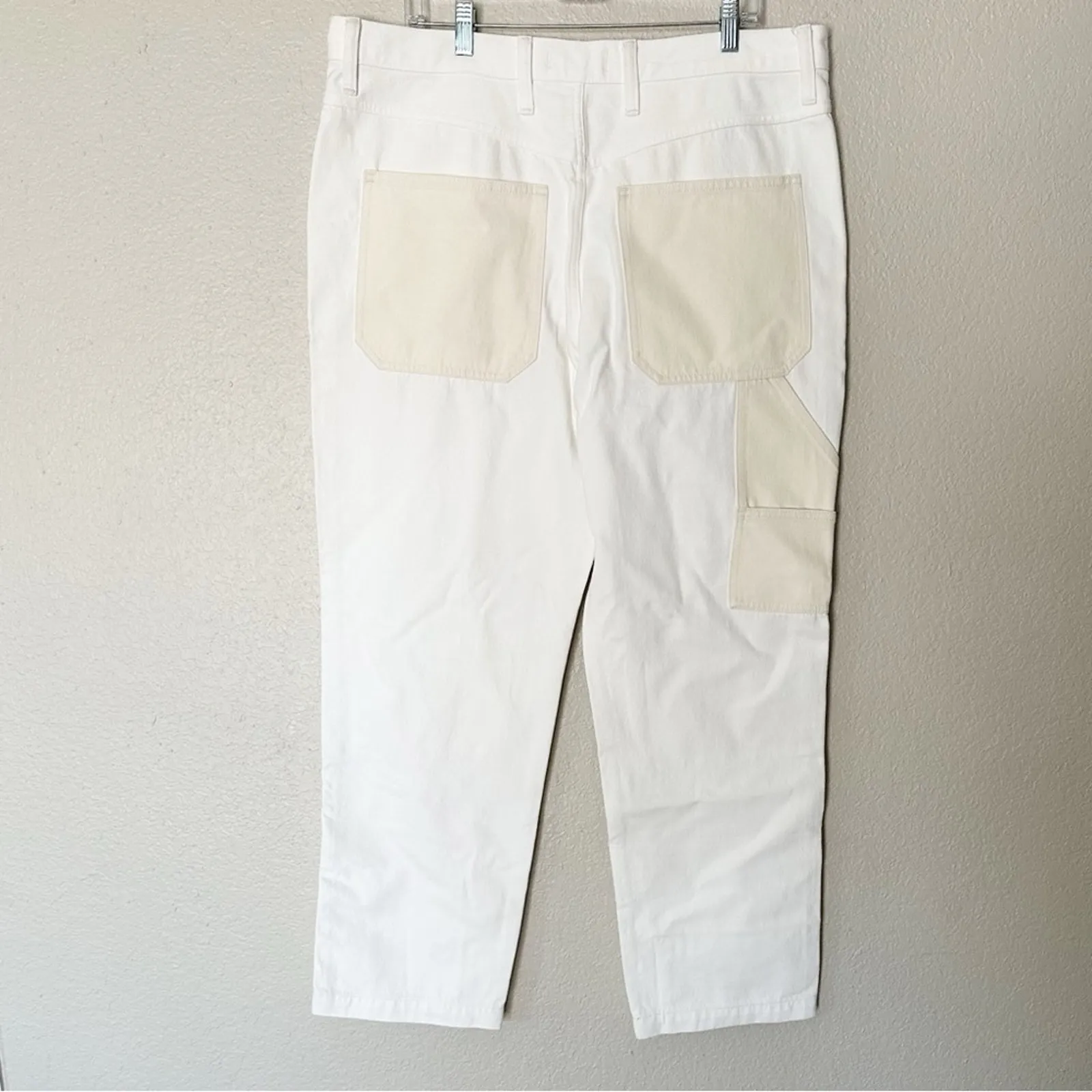 Madewell The '90s Straight‎ Jean: Two-Tone Workwear Edition Size 33 - Image 8