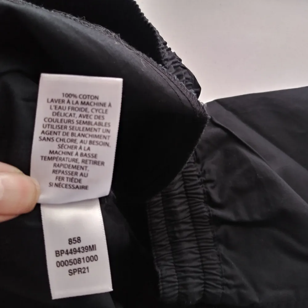 BP. Black Casual Pull On Drawstring Waist Shorts Size Small - Image 6