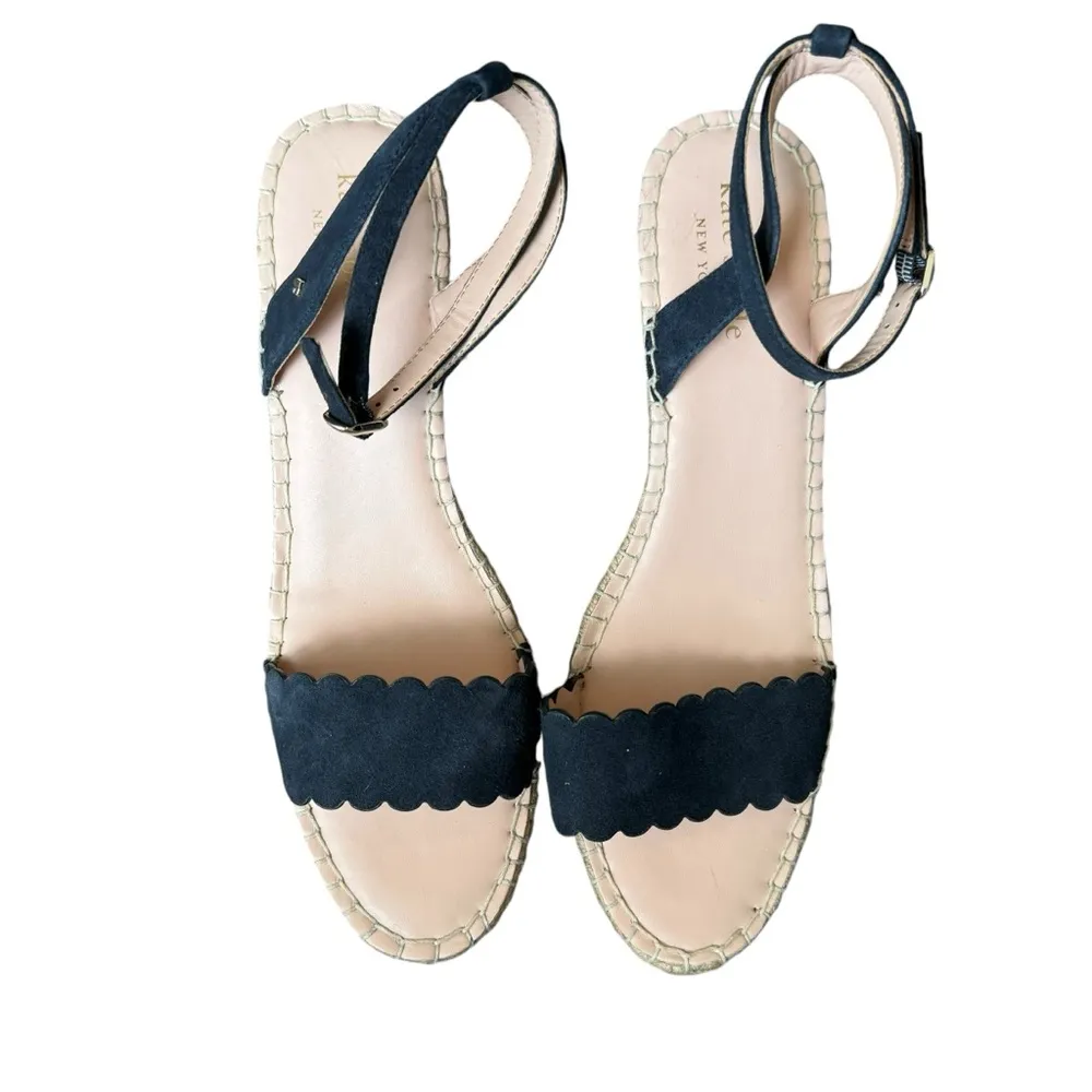 Kate Spade - NWOB Theodora Espadrille Wedge Strappy Sandals Sz 10 - Image 2