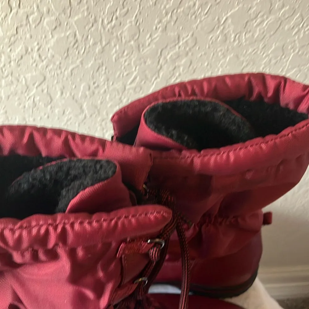 Coach: Sage (A9177) Red Winter Boots- 8 - Image 10
