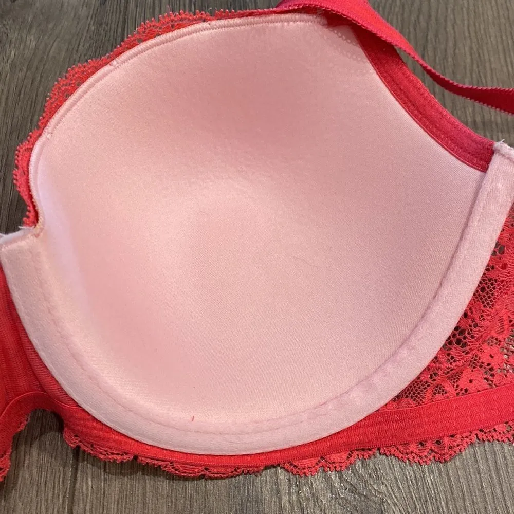 Victoria’s‎ Secret Dream Angels Link Lace Lined Demi Bra Size 36D - Image 9