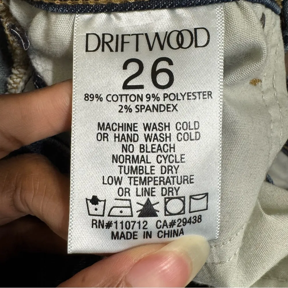 Driftwood Regular Stef Patchwork Denim Skirt - Image 7