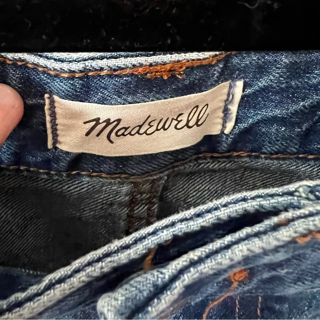 Madewell Relaxed Denim Women’s NWT Plus‎ Size Jean Shorts Size 18 - Image 2