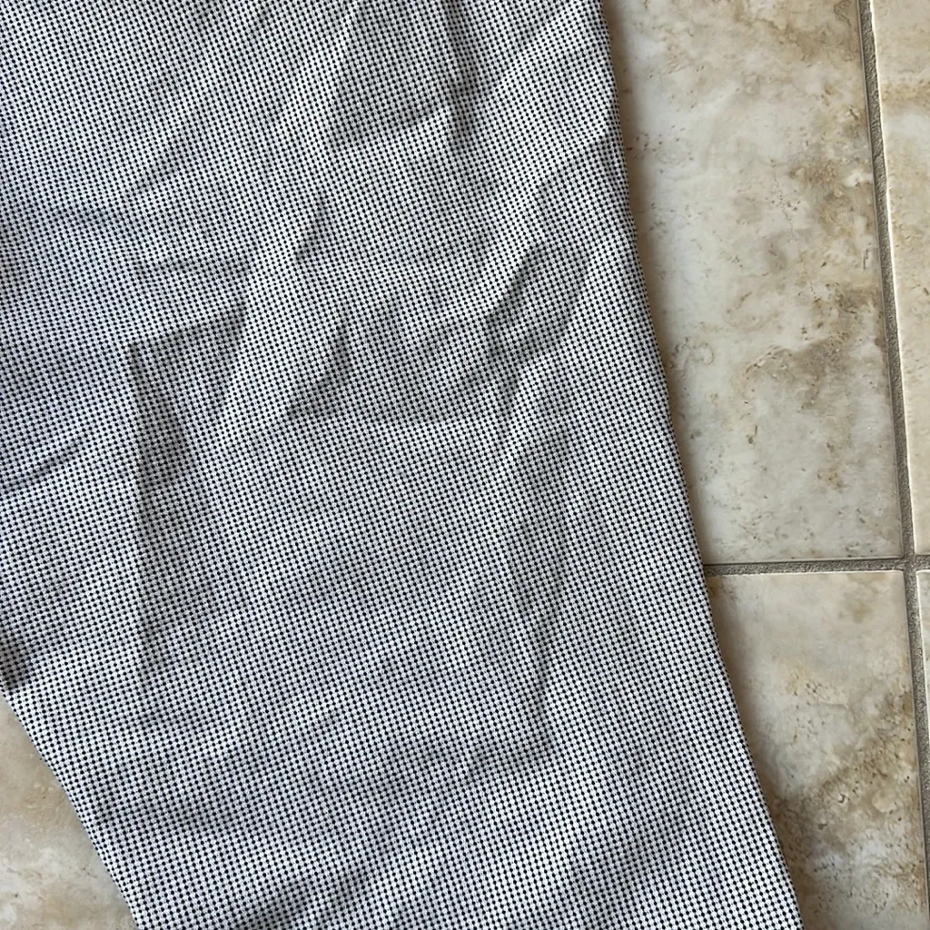 Dalia black white dotted stretch pant ankle crop US 14 - Image 12