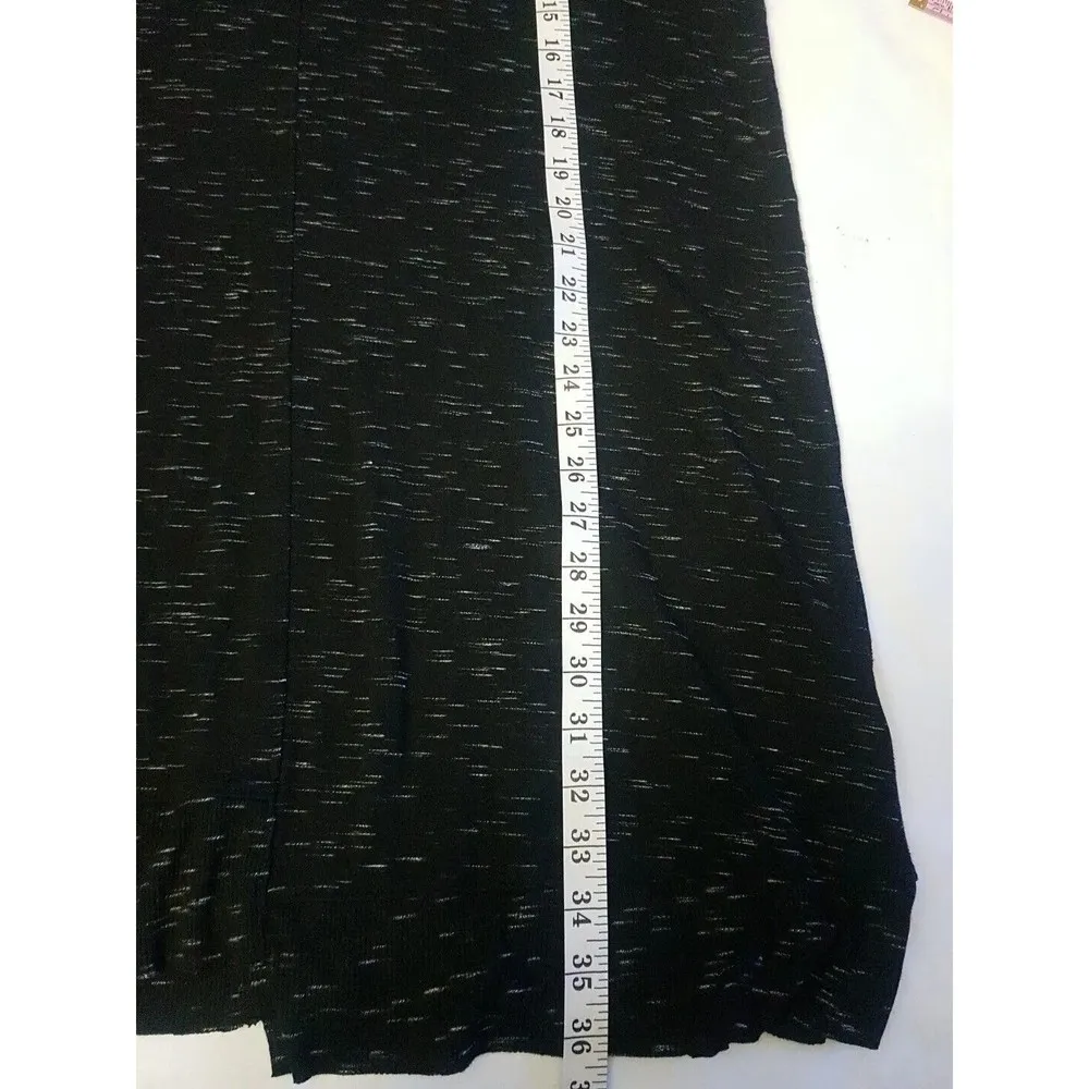 Lilla P Dress Womens Size Large Shift Stretch Long Sleeve Jersey Knit V Neckline - Image 9