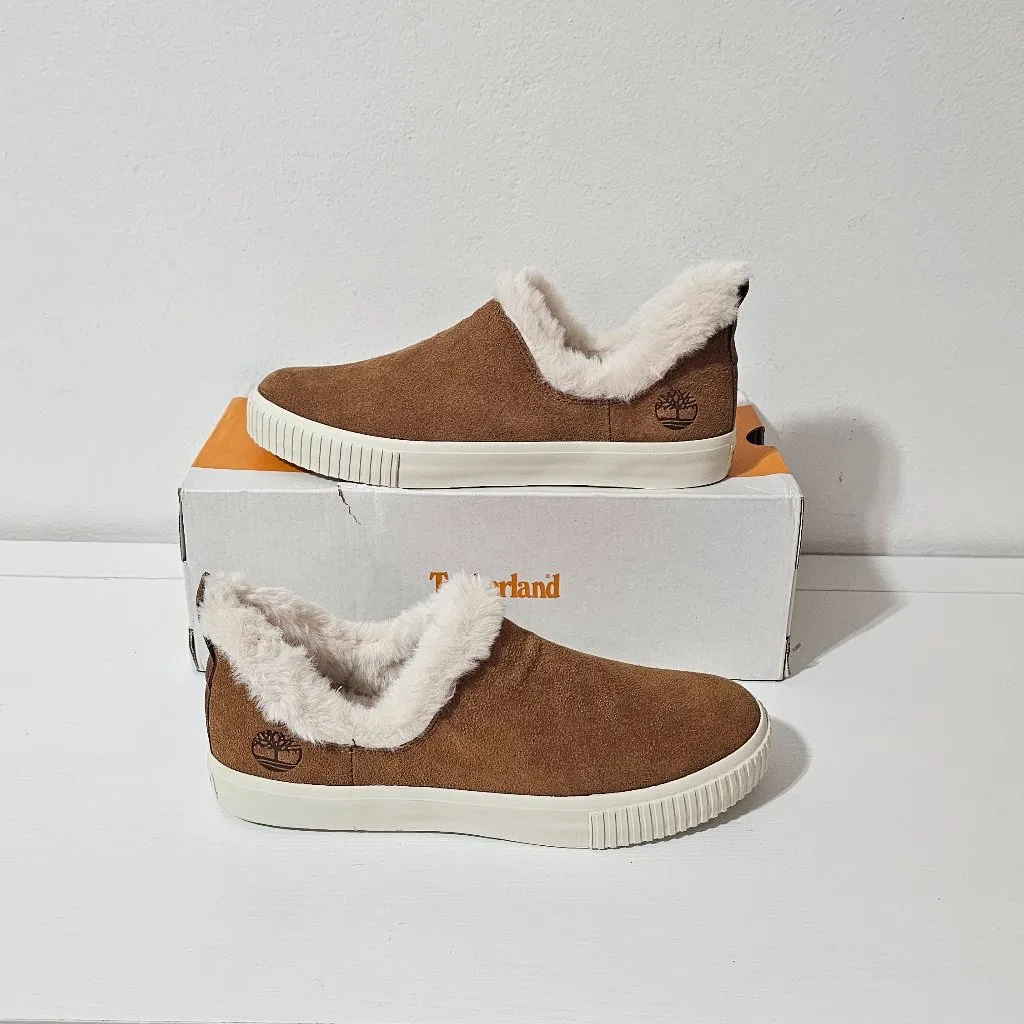 Timberland W's Skyla Bay Warm Lined Slip-On Shoes -Rust Suede -Size 8M -TB0A2CDJ - Image 8