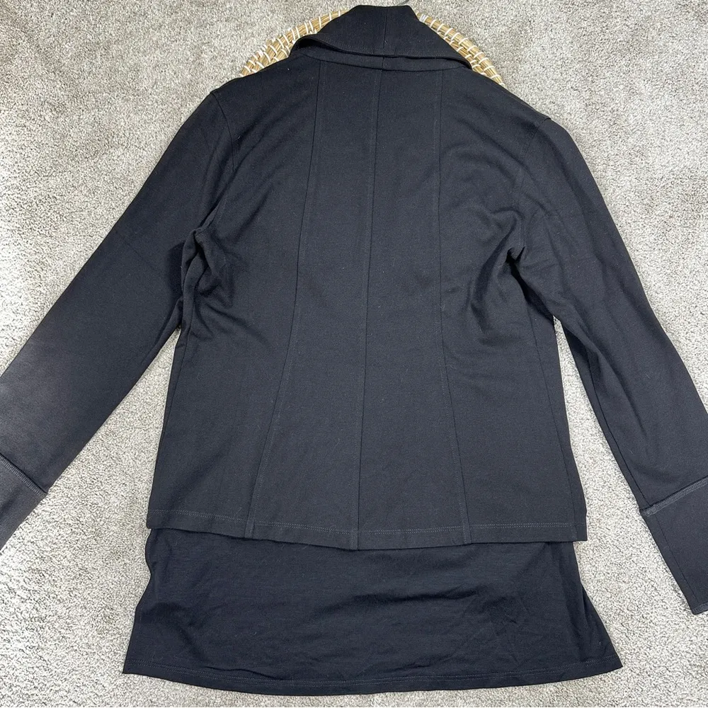 NWT Eileen Fisher Set Viscose Cardigan Blazer & Lightweight Sleeveless Jersey XS - Image 9