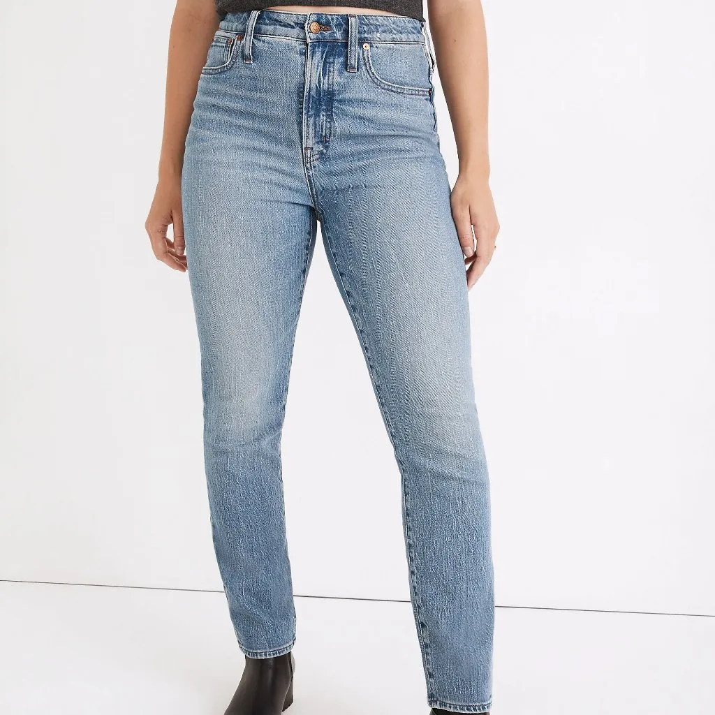 Madewell Women's High Rise Jeans - Light Blue - Image 3