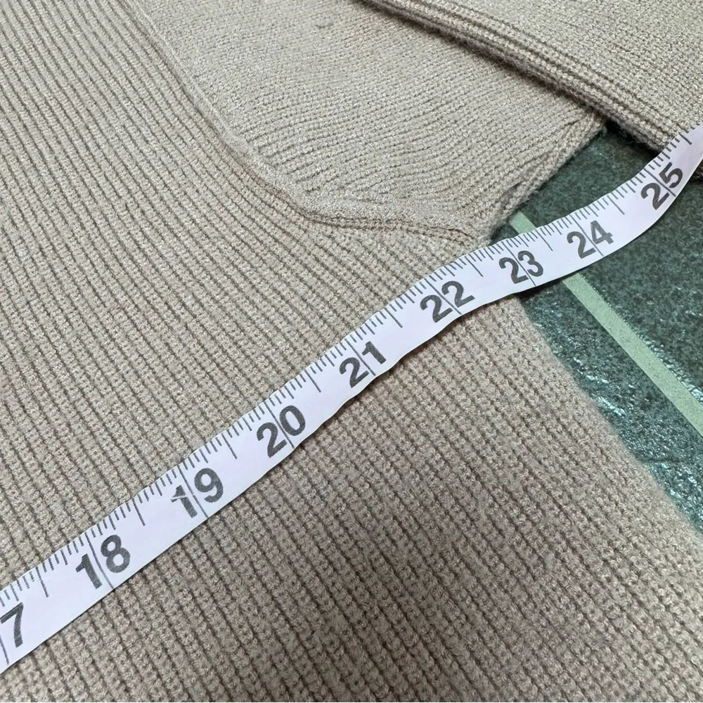 Free People FP Softly Structured Tunic Ribbed Sweater Blush Mauve Small S - Image 11