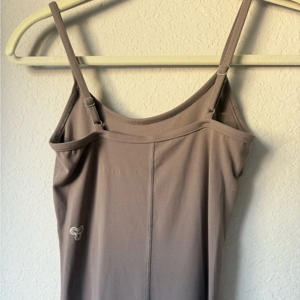 Aritzia TnAction Taupe Jumpsuit Scoop-neck jumpsuit Bodysuit - Image 10