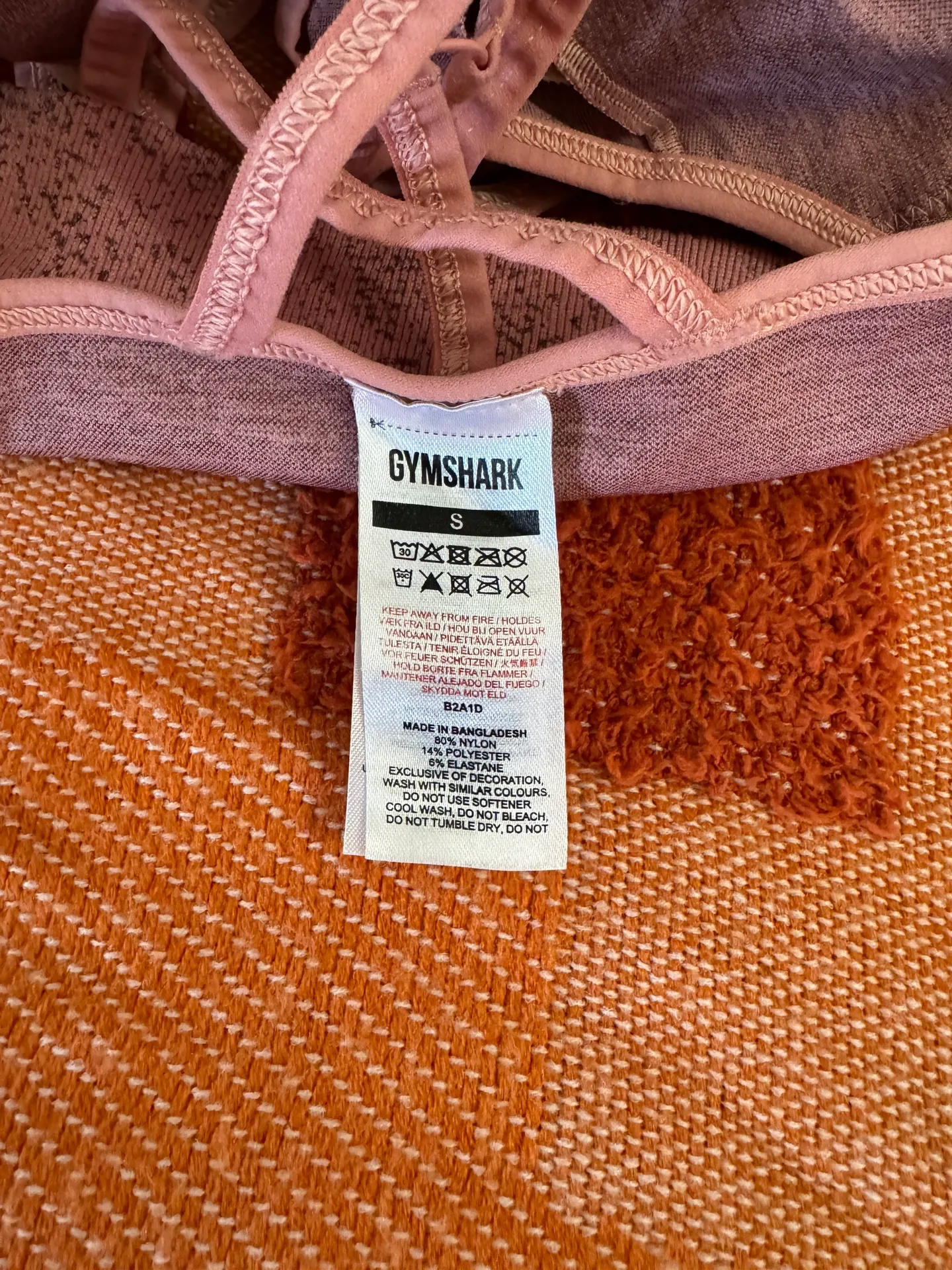 Sports Bra Adapt Fleck Pink - Image 4