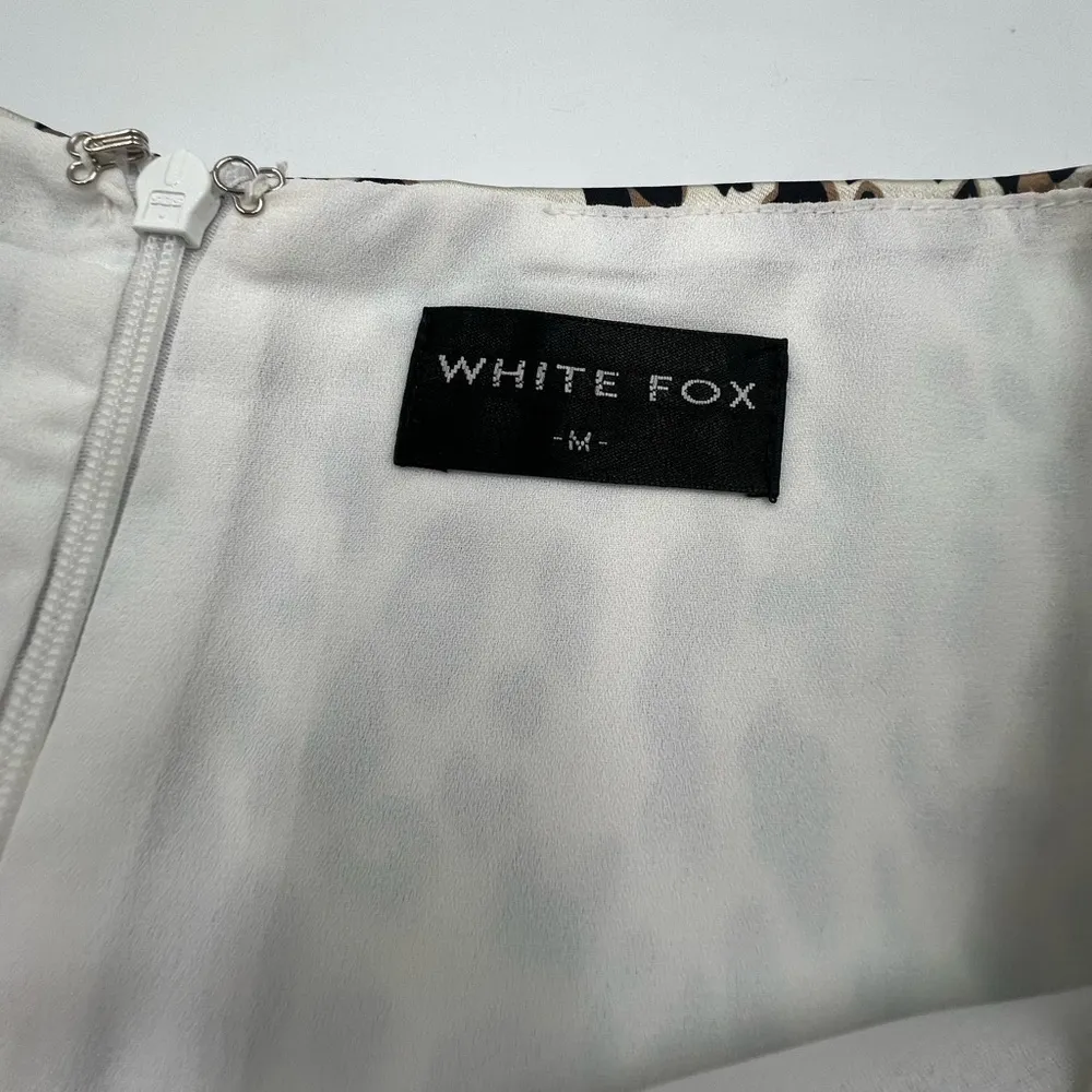 White Fox Ellery Mini Skirt Leopard Print - Image 9