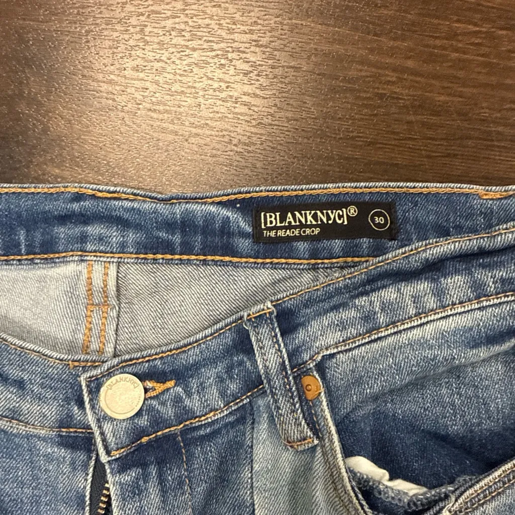 Blank NYC The Reade Crop
Midtown Madness
Patchwork Jeans - Image 2