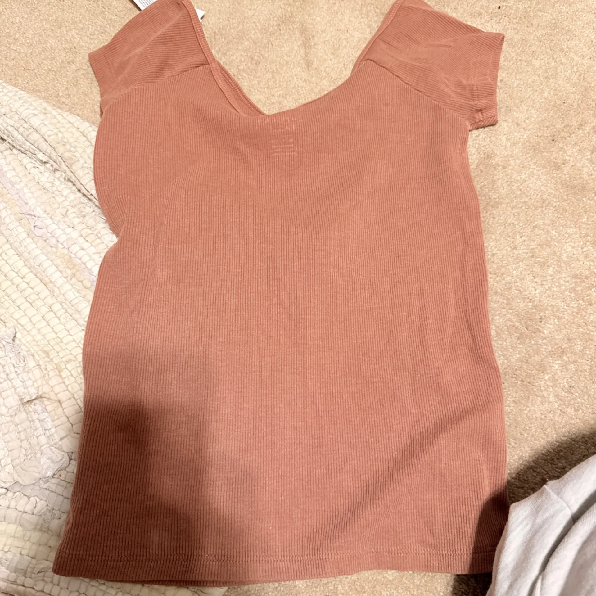 American Eagle Outfitters Rust Short Sleeve Tee - Image 2