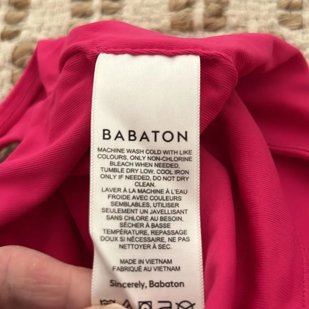 Aritzia Babaton Contour Square Hot Pink Tank - Image 2
