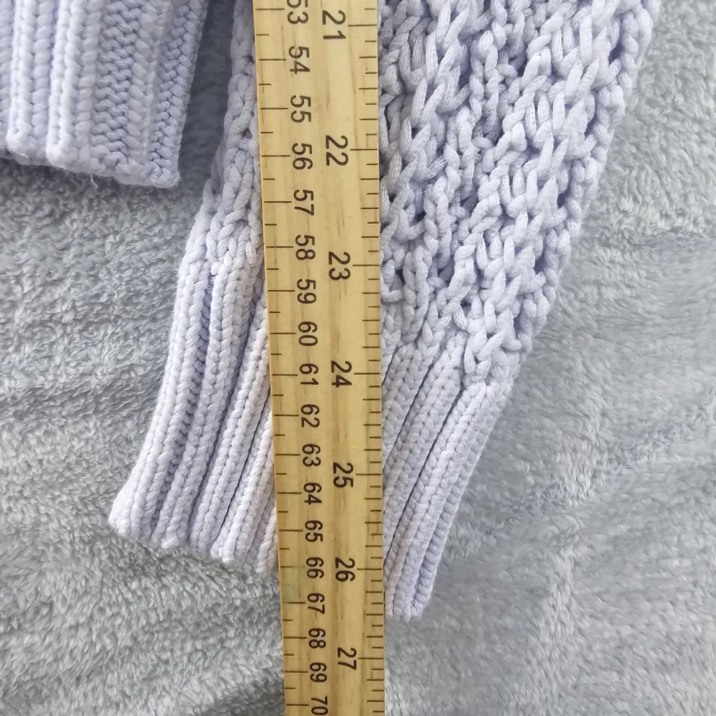 J. Crew Knitted Long Sleeve Sweater Long Sleeve Womens Size Small White - Image 9