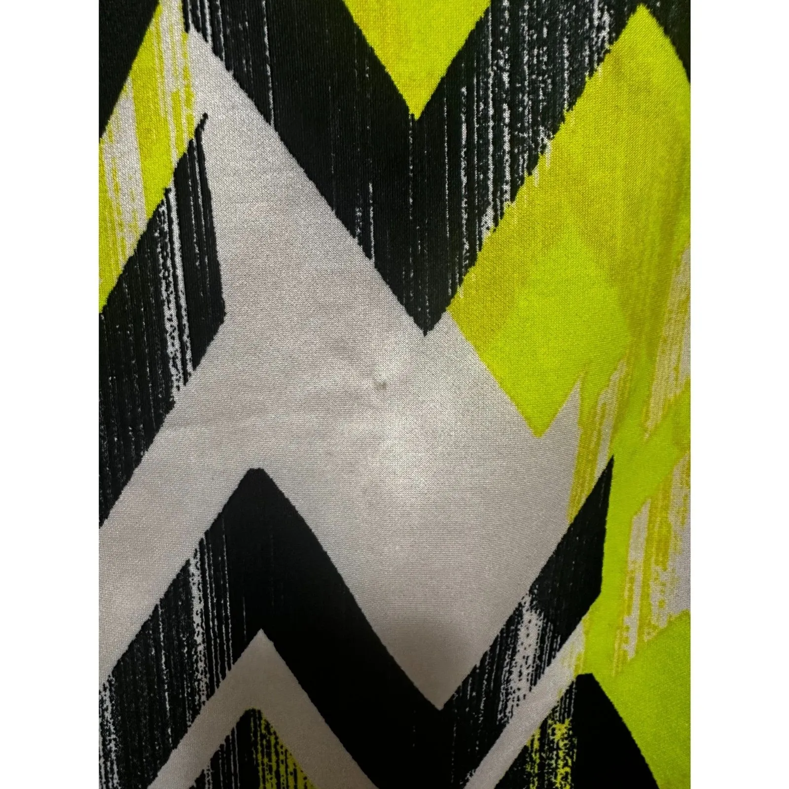 Geometric Dress, White, Black and‎ Yellow Party Cocktail Bodycon Dress - Image 5