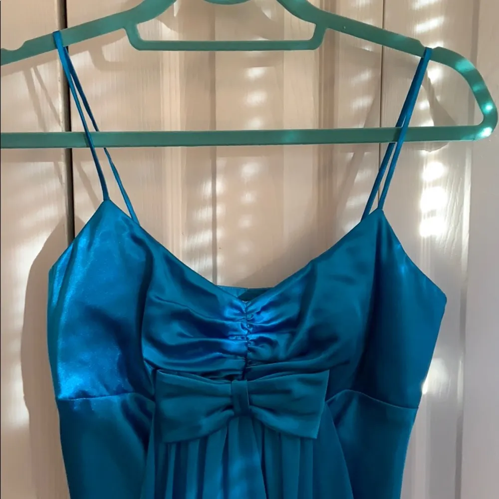 Morgan and Co.✨3 for $25✨Y2K Spaghetti Strap Cocktail Bubble Dress w/ Shall Sz 3 - Image 2