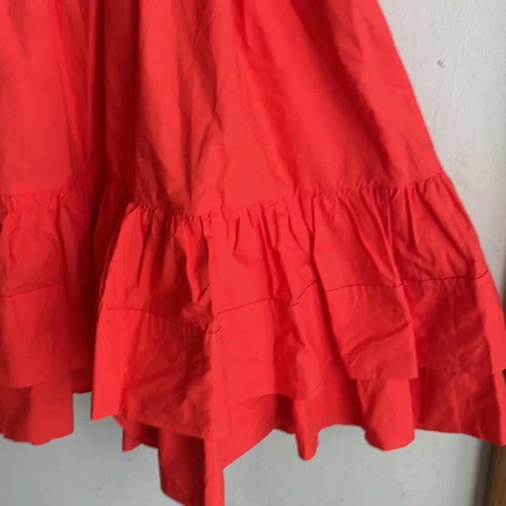 Ulla Johnson Kiri Dress Coral - Image 11