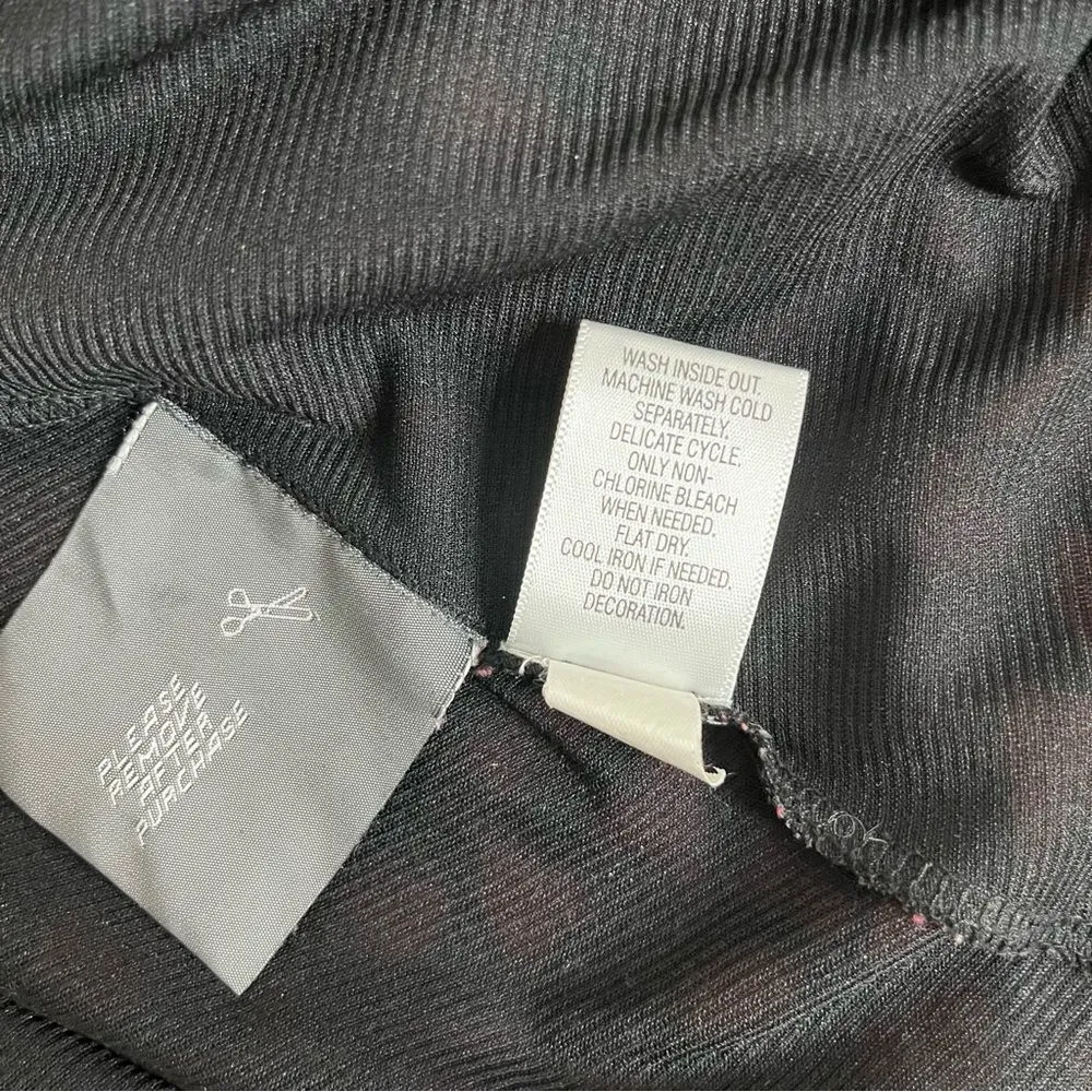 DISNEY Alice Designer Colleen Atwood Red Hearts Cold Shoulder Size XS - Image 9