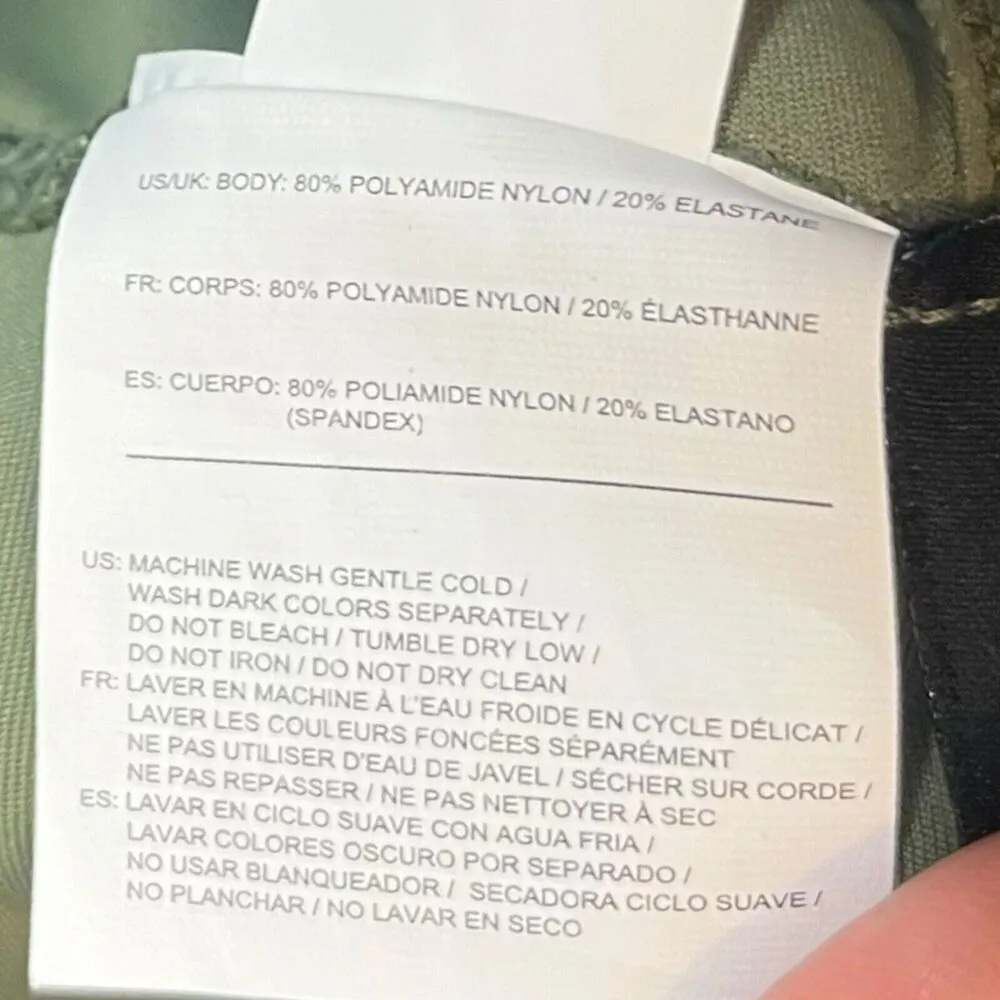 Fox Racing Detour Moto Leggings Green Size Medium Mid Rise 27in Fox Logo - Image 10