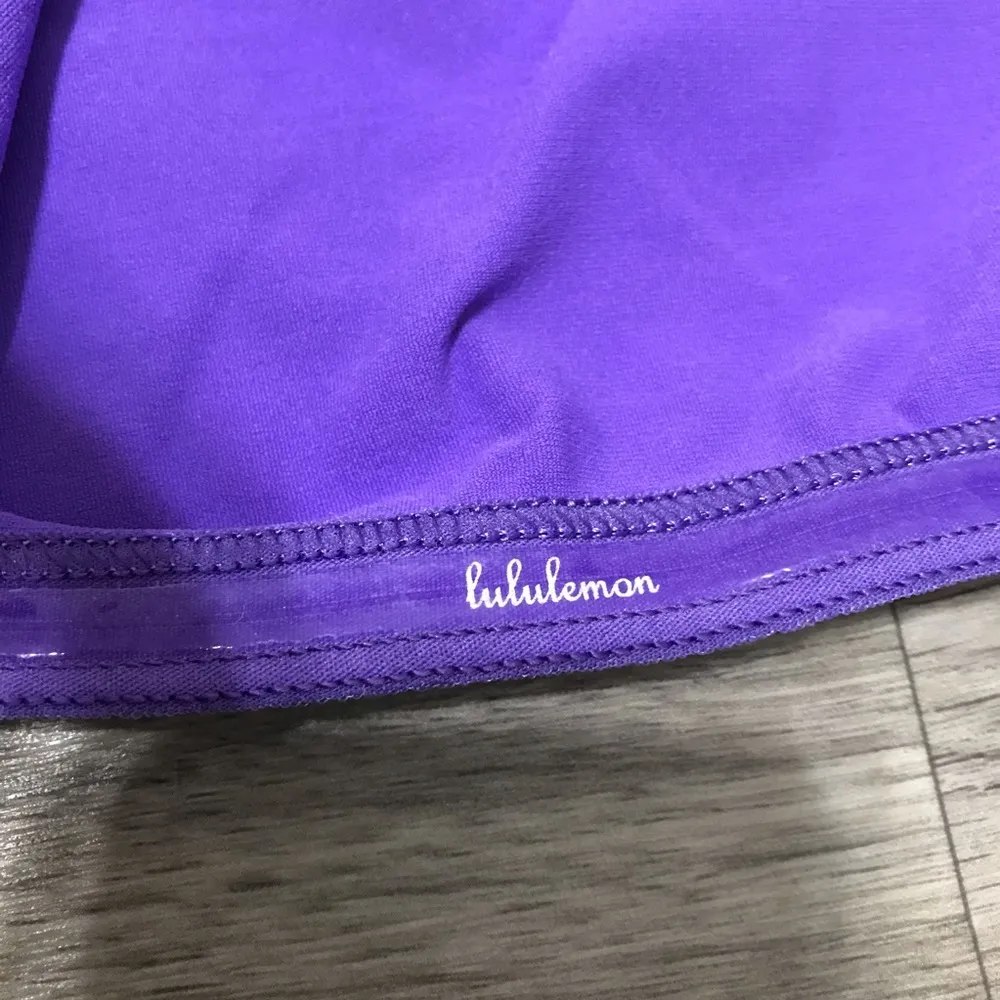 Lululemon Purple Workout Tank Top; size 4 women’s - Image 5