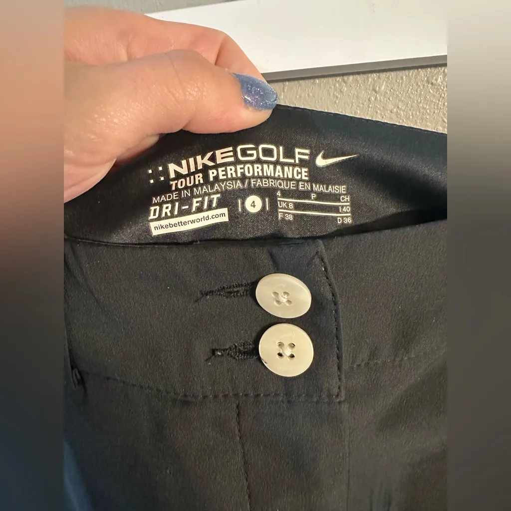 Nike Golf Tour Performance Black Skirt - Image 2